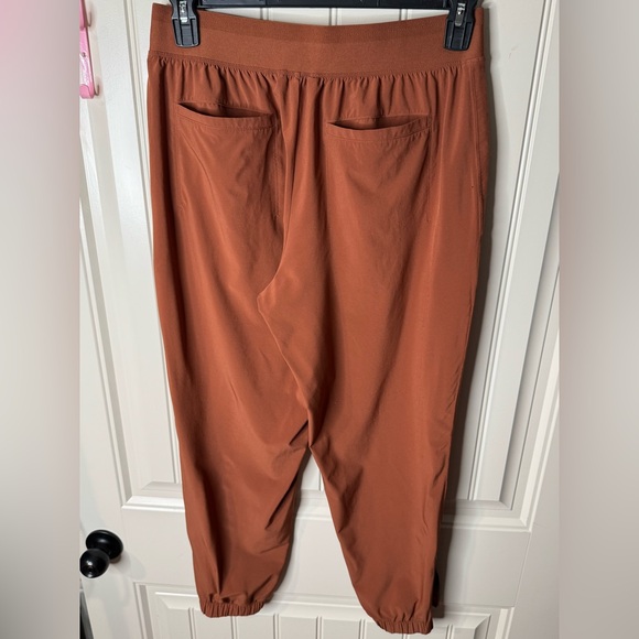 ATHLETA 🧡 Cropped Ankle Linen Joggers, Athleisure 🧘♀️ (Size 10) - Picture 7 of 14